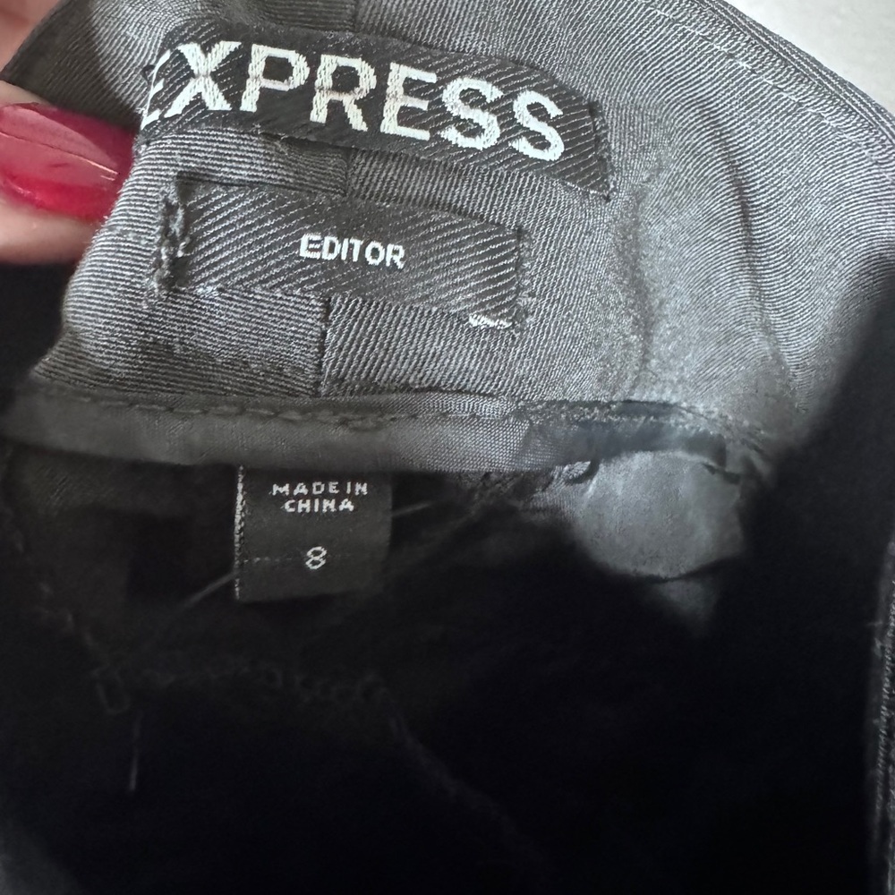 Express Charcoal Editor Trousers